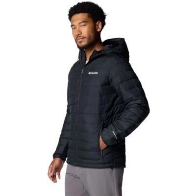 Columbia herr Powder Lite Hooded Jacket Dunjacka med huva (1-pack) Columbia herr Powder Lite Hooded Jacket Dunjacka med huva (1-pack)