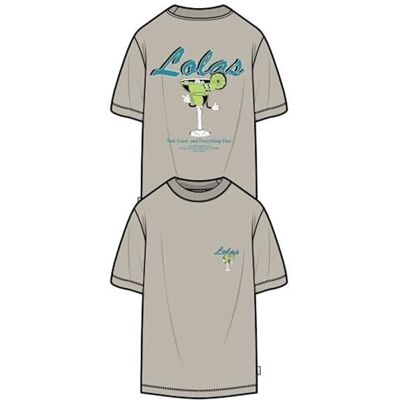 Only & Sons Onskeane RLX Ss Print Tee Noos, Silverfoder, XS Only & Sons Onskeane RLX Ss Print Tee Noos, Silverfoder, XS