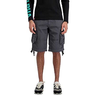 Alpha Industries Jet Short kortbyxor för herrar Vintage Grey Alpha Industries Jet Short kortbyxor för herrar Vintage Grey