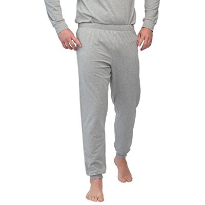 greenjama herr Jersey-byxor pyjamasunderdel, GRÅ, S greenjama herr Jersey-byxor pyjamasunderdel, GRÅ, S
