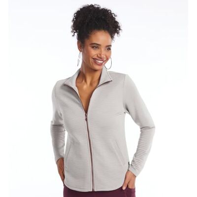 Skechers Dam The Gowalk Shine jacka sweatshirt, Naturligt, M Skechers Dam The Gowalk Shine jacka sweatshirt, Naturligt, M
