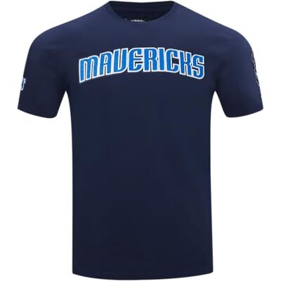 Pro Standard herr NBA klassisk chenille bomull kortärmad t-shirt midnatt marinblå, Midnatt marinblå, 3XL Pro Standard herr NBA klassisk chenille bomull kortärmad t-shirt midnatt marinblå, Midnatt marinblå, 3XL