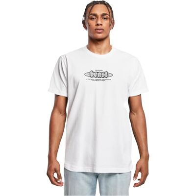 Tee herr-t-shirt, 100% bomull, vit, XL, Vit, XL Tee herr-t-shirt, 100% bomull, vit, XL, Vit, XL