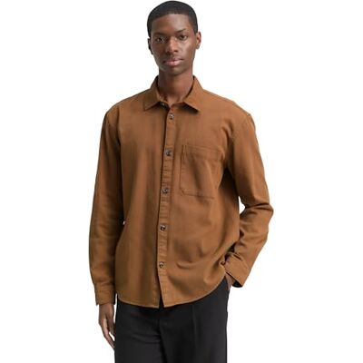 TOM TAILOR Denim herrskjorta, 15033 – Gyllene lera, XXL TOM TAILOR Denim herrskjorta, 15033 – Gyllene lera, XXL