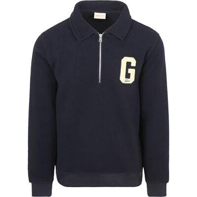 GANT G Badge fleece, Kvällsblå, XXL GANT G Badge fleece, Kvällsblå, XXL