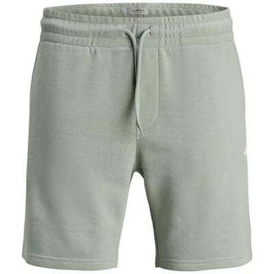 JJ REBEL Jrebgorm Reg Rebel Logo Sweat Shorts Sn, Isberggrön, M JJ REBEL Jrebgorm Reg Rebel Logo Sweat Shorts Sn, Isberggrön, M