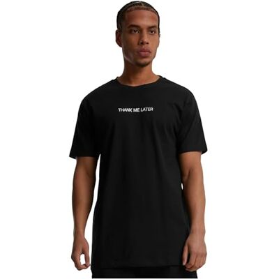 Herr Thank Me Later Tee T-shirt, svart, L Herr Thank Me Later Tee T-shirt, svart, L