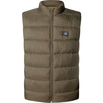 Pepe Jeans herr PUFFER GILLET jacka, grön (MILITÄR GRÖN), S, Grön (MILITÄR GRÖN), S Pepe Jeans herr PUFFER GILLET jacka, grön (MILITÄR GRÖN), S, Grön (MILITÄR GRÖN), S