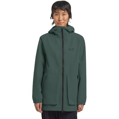 Jack Wolfskin TerravieW 2 l Parka W, sago palm, S Jack Wolfskin TerravieW 2 l Parka W, sago palm, S