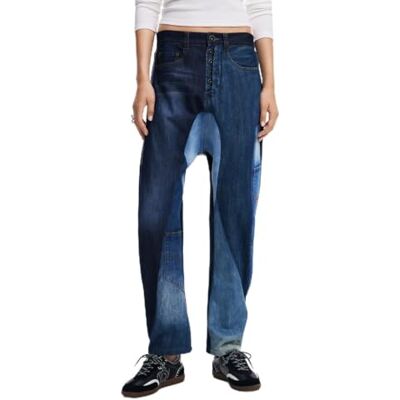 Desigual Denim_HERITA, 5053 denim medium tvätt, 40, Blå, 38 Desigual Denim_HERITA, 5053 denim medium tvätt, 40, Blå, 38