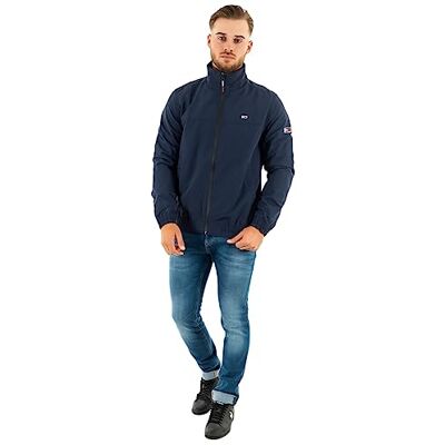 Tommy Jeans vävda herrjackor, Twilight Navy, XS Tommy Jeans vävda herrjackor, Twilight Navy, XS