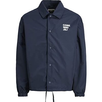 JACK & JONES Bestseller A/S Jcovibes Coach Jacka, Navy Blazer, S, marinblå blazer, S JACK & JONES Bestseller A/S Jcovibes Coach Jacka, Navy Blazer, S, marinblå blazer, S