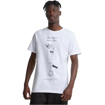 herr Depresso Tee, Vit, L herr Depresso Tee, Vit, L