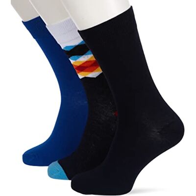 JACK & JONES Jacka & JONES Herr JACCRASH 5-pack strumpor, marinblå kavaj, en storlek JACK & JONES Jacka & JONES Herr JACCRASH 5-pack strumpor, marinblå kavaj, en storlek