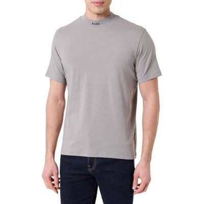 Boss T-shirt för män, Open Grey 063, L Boss T-shirt för män, Open Grey 063, L