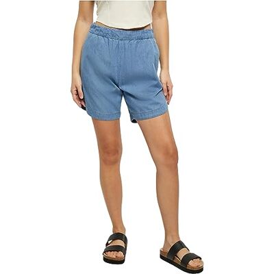 Urban Classics Damshorts lätt denim shorts himmelsblå tvättad XS, Himmelsblå tvättad, XS Urban Classics Damshorts lätt denim shorts himmelsblå tvättad XS, Himmelsblå tvättad, XS