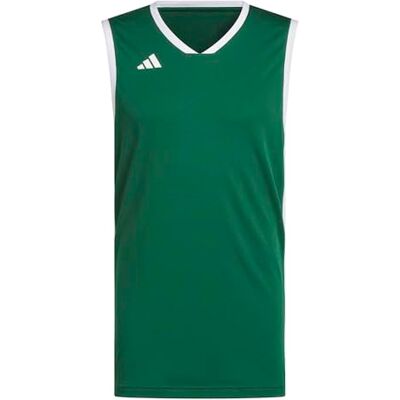 adidas herr Mens Pulse Speed Bball Jersey Shirt, team dark green/white, M adidas herr Mens Pulse Speed Bball Jersey Shirt, team dark green/white, M