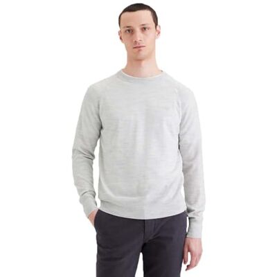 Dockers Crewneck tröja ljus Heather Grey XL, Ljusgrå, XL Dockers Crewneck tröja ljus Heather Grey XL, Ljusgrå, XL