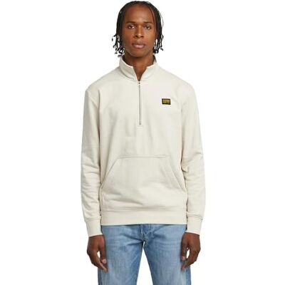 G-STAR RAW halvt blixtlås sweatshirt etikett märke G-STAR RAW halvt blixtlås sweatshirt etikett märke