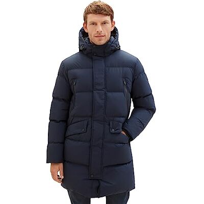 TOM TAILOR Herrparkas, 10668 – himmelskaptensblå, L TOM TAILOR Herrparkas, 10668 – himmelskaptensblå, L