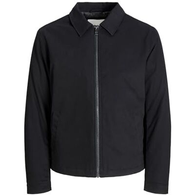 JACK & JONES Jjedover Worker Jacka Sn Pls, svart, 3X_l, svart, 3XL JACK & JONES Jjedover Worker Jacka Sn Pls, svart, 3X_l, svart, 3XL