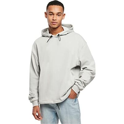 Urban Classics Mäns sporttröja med huva och lightasfalt XL, Lightasfal, XL Urban Classics Mäns sporttröja med huva och lightasfalt XL, Lightasfal, XL