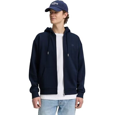 TOM TAILOR Denim herr sweatjacka, 10668 – himmelskaptensblå, XXL TOM TAILOR Denim herr sweatjacka, 10668 – himmelskaptensblå, XXL