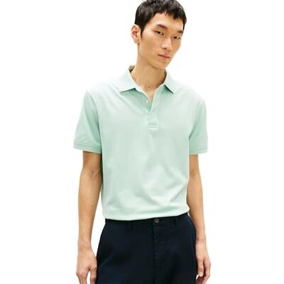 Tommy Hilfiger mäns dold placket Reg Polo MW0MW41513, grön, XXL Tommy Hilfiger mäns dold placket Reg Polo MW0MW41513, grön, XXL