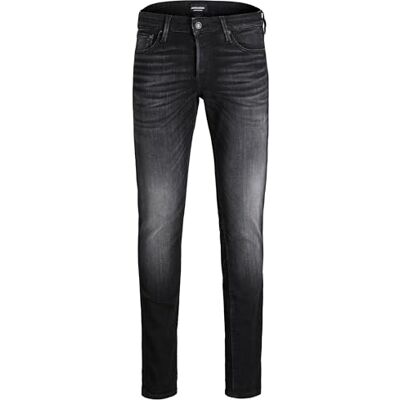 JACK & JONES Male Slim Fit Jeans Glenn Icon 557 50SPS, Svart denim, 29W / 34L JACK & JONES Male Slim Fit Jeans Glenn Icon 557 50SPS, Svart denim, 29W / 34L
