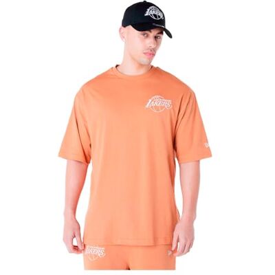 Los Angeles Lakers New Era NBA överdimensionerad t-shirt öken sand Los Angeles Lakers New Era NBA överdimensionerad t-shirt öken sand