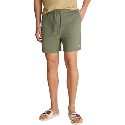 Tommy Jeans Män TJM S FLAG STRAND SHORT EXT Sweatshorts, Grön, XXL, Grön (Aruba Grön), XXL Tommy Jeans Män TJM S FLAG STRAND SHORT EXT Sweatshorts, Grön, XXL, Grön (Aruba Grön), XXL