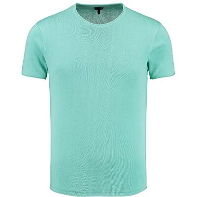 KEY LARGO Herr LUKAKU rund t-shirt, turkos (1213), 3XL KEY LARGO Herr LUKAKU rund t-shirt, turkos (1213), 3XL