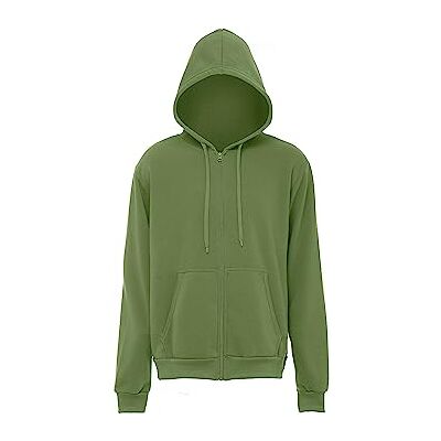 YUKA herr stickad huvtröja med dragkedja polyester oliv storlek S, oliv, S YUKA herr stickad huvtröja med dragkedja polyester oliv storlek S, oliv, S