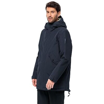 Jack Wolfskin TALFORST PARKA M, Nattblått, L Jack Wolfskin TALFORST PARKA M, Nattblått, L