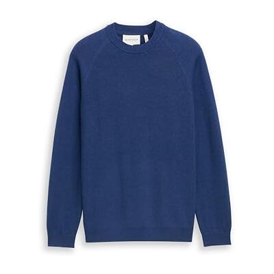 TOM TAILOR herrtröja, 39102 – Ocean Blue Melange, M TOM TAILOR herrtröja, 39102 – Ocean Blue Melange, M