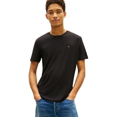 Tommy Jeans herr TJM Xslim 3-pack Tee Dm0Dm21579 S/S t-shirt, multi (svart/svart/svart/svart/grå/cru), XS Tommy Jeans herr TJM Xslim 3-pack Tee Dm0Dm21579 S/S t-shirt, multi (svart/svart/svart/svart/grå/cru), XS