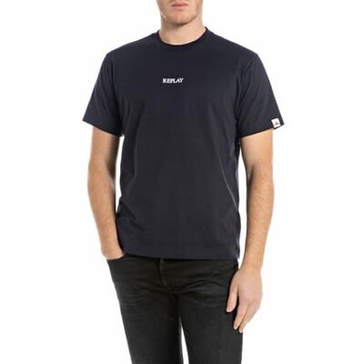 Replay M3206 T-shirt, 970 Dark Navy, M herr, Mörkblå, M Replay M3206 T-shirt, 970 Dark Navy, M herr, Mörkblå, M