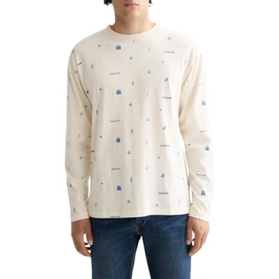 Scotch & Soda T-shirt för män, Let It Rain 101, XL Scotch & Soda T-shirt för män, Let It Rain 101, XL