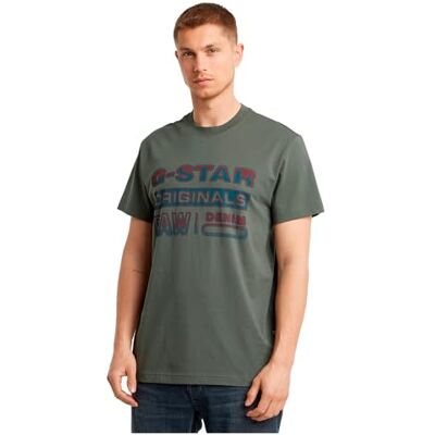 G-STAR RAW Gradient Originals Regular Tee, Grå (Gs Grey D25149-336-1260), S G-STAR RAW Gradient Originals Regular Tee, Grå (Gs Grey D25149-336-1260), S