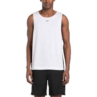 Reebok basketnät tank vit, Vitt, XS Reebok basketnät tank vit, Vitt, XS