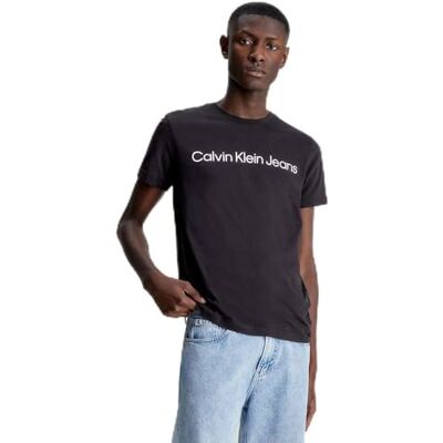 Calvin herr Core Institutionell Logo Slim Tee S/S T-shirts Calvin herr Core Institutionell Logo Slim Tee S/S T-shirts