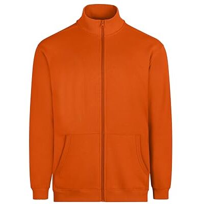 Mukua SZ270U Cooper; unisex huvtröja med dragkedja, orange färg; storlek S, Apelsin, S Mukua SZ270U Cooper; unisex huvtröja med dragkedja, orange färg; storlek S, Apelsin, S