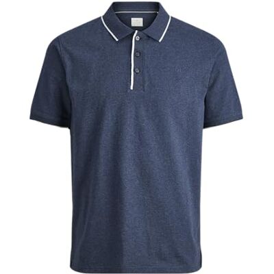JACK & JONES Jprcclogan Jersey Ss Polo Sn, mörk marinblå, XS JACK & JONES Jprcclogan Jersey Ss Polo Sn, mörk marinblå, XS