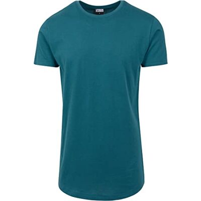 Urban Classics herr Formad lång te, Turkos (grön), 4XL Urban Classics herr Formad lång te, Turkos (grön), 4XL