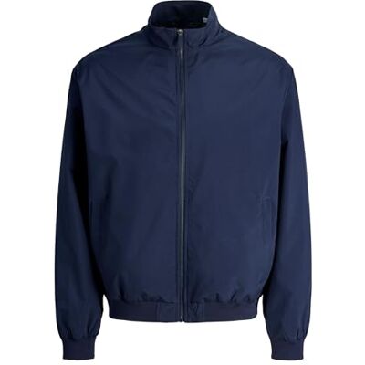 JACK & JONES Jjecharge Stand Collar Bomber Noos, Marinblå Blazer, x_s herr, Marinblå kavaj, XS JACK & JONES Jjecharge Stand Collar Bomber Noos, Marinblå Blazer, x_s herr, Marinblå kavaj, XS