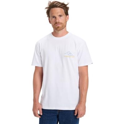 Quiksilver Lätt vågor SS vit XXL kortärmad T-shirt Quiksilver Lätt vågor SS vit XXL kortärmad T-shirt