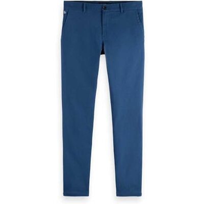 Scotch & Soda herr Chinobyxa Seasonal Core Mott Washed Cotton-blend Twill Chino Scotch & Soda herr Chinobyxa Seasonal Core Mott Washed Cotton-blend Twill Chino