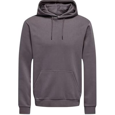Only & Sons Onsceres Hoodie Sweat Noos, Kanin, L Only & Sons Onsceres Hoodie Sweat Noos, Kanin, L
