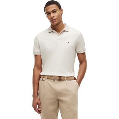 Tommy Hilfiger herr flytande bomull reg säsongspiké Mw0Mw3994, beige, L Tommy Hilfiger herr flytande bomull reg säsongspiké Mw0Mw3994, beige, L