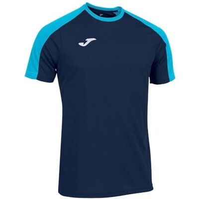 Joma Kortärmad Eco Championship T-shirt, marinblå, turkos, fluorescerande, XXXXXXXXS Joma Kortärmad Eco Championship T-shirt, marinblå, turkos, fluorescerande, XXXXXXXXS